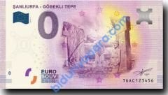 0 Euro Hatıra Parası - Göbeklitepe - 2019 ( Föylü )