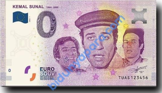 0 Euro Hatıra Parası - KEMAL SUNAL