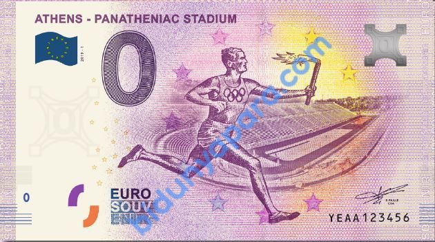 0 EURO HATIRA PARASI - PANATHENIAC STADIUM- YUNANİSTAN