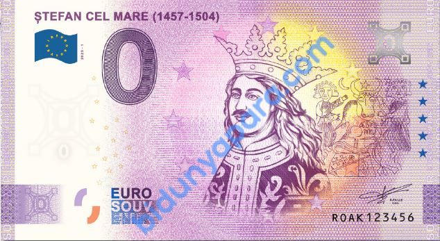 0 EURO HATIRA PARASI - ŞTEFAN CEL MARE - ROMANYA